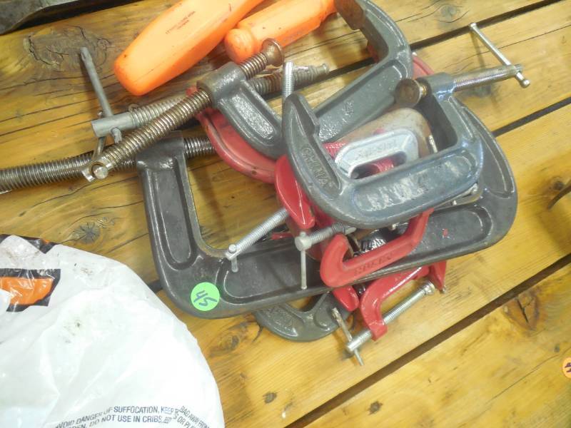 HUGE LOT OF C CLAMPS