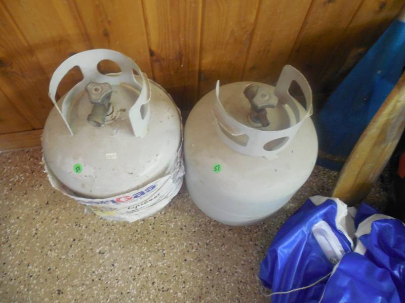 (2) 20 LB. PROPANE TANKS