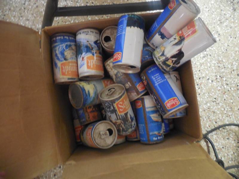 SCHMIDT BEER CAN COLLECTION