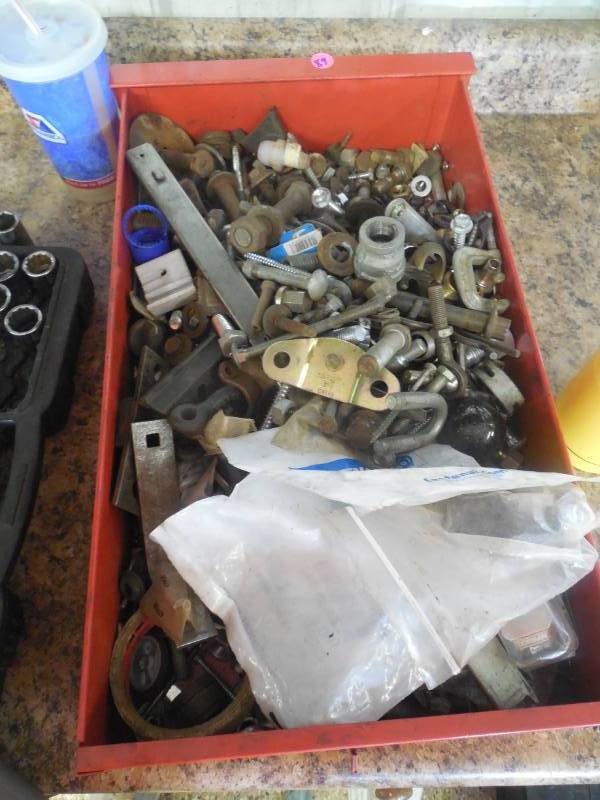 ASSORTED BOLTS AND NUTS