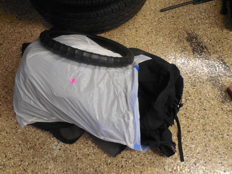 ASSORTED SEAT COVER LOT & WHEEL COVER LOT