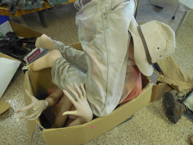 (2) OLD MANICANS - VERY COOL ITEM