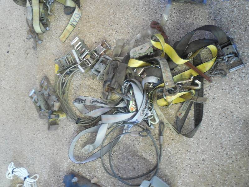 MASSIVE ASSORTED LOT OF TIE DOWN ACCESSORIES