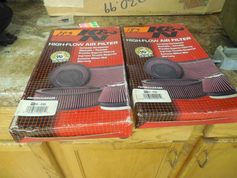 PAIR OF 1996 DOGE VIPER K&N AIR FILTERS