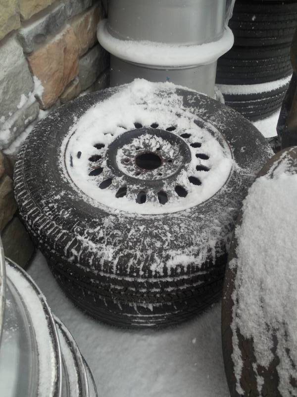 (2) 2456517 TIRES AND RIMS