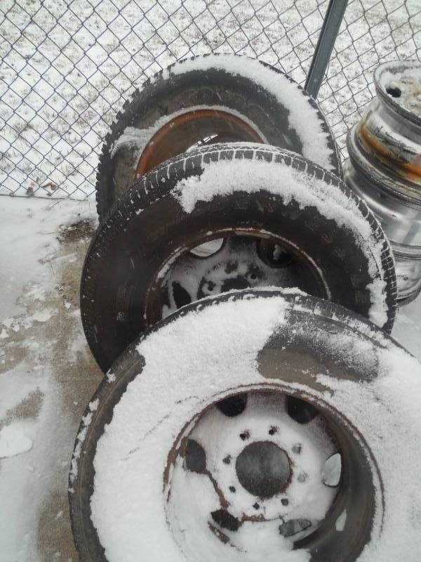 (3) SPARE TIRES
