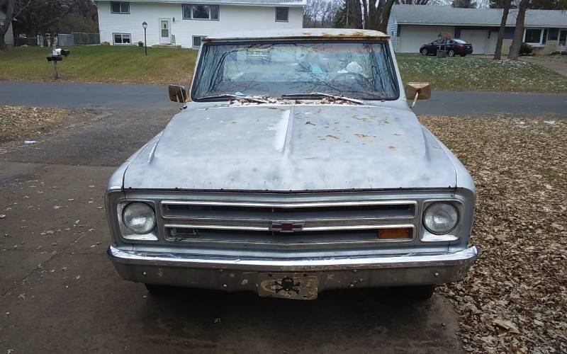 1968 Chevrolet 34 Ton Pick Up (RARE Camper Style Truck With Bucket Seat)