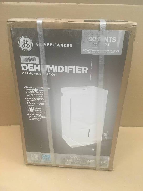 lot 14 image: GE 50 pt. Dehumidifier, ENERGY STAR not used