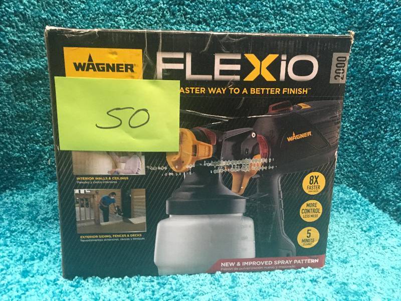 lot 50 image: Wagner Flexio 2000 HVLP Sprayer USED in good working condition
