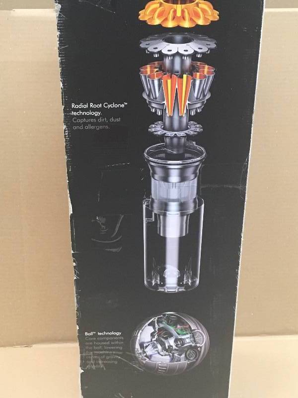 lot 61 image: Dyson Ball Allergy Upright Vacuum Cleaner with Extra Cleaning Tools in good working condition