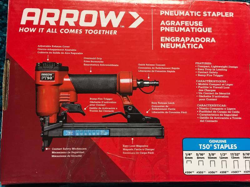 arrow air staple gun