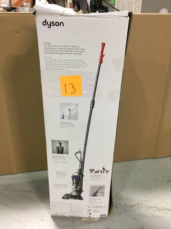 lot 13 image: Dyson Slim Ball Animal Upright Vacuum Cleaner USED in like new condition