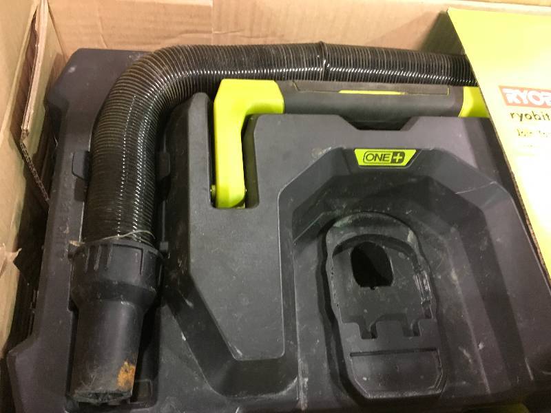 lot 19 image: 18-Volt ONE 3 Gal Project WetDry Vacuum with Accessory Storage (Tool-Only) USED in good working condition