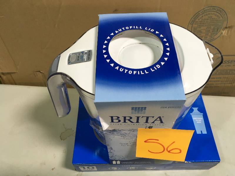 lot 56 image: BRITA LAKE MODEL WHITE 10 CUP not used