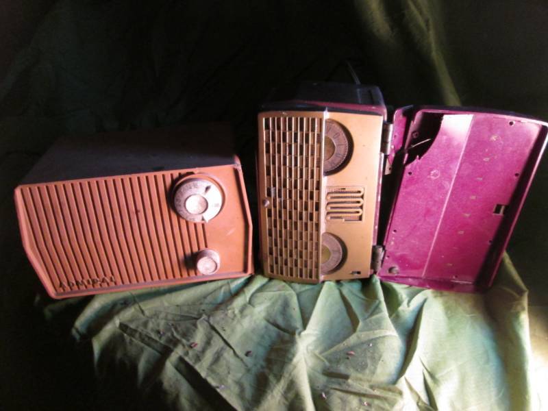 lot 144 image: Admiral and Motorola Vintage Tube R...