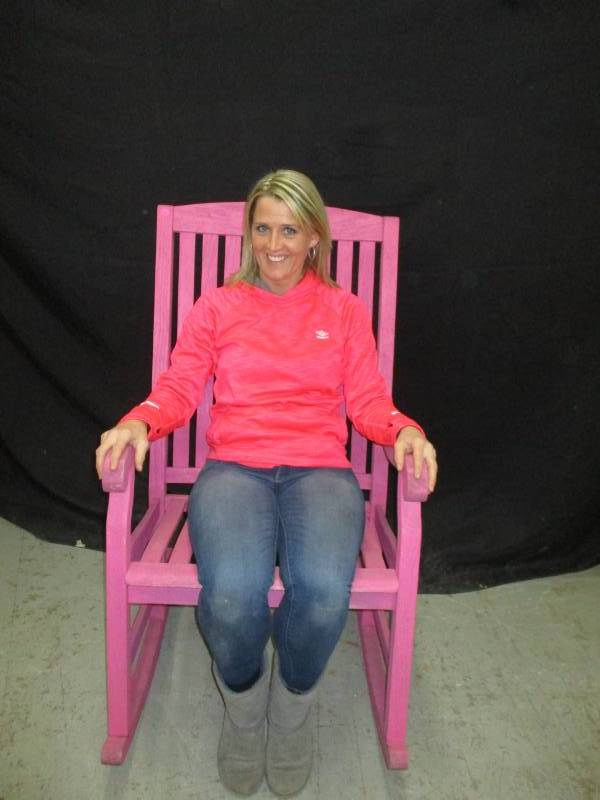 lot 36 image: Huge Rocking Chair