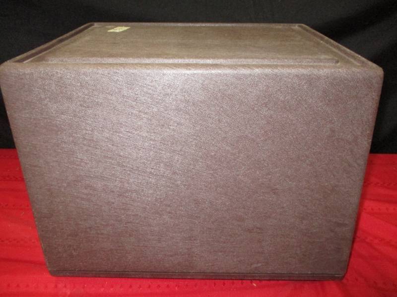 lot 81 image: Small  filing cabinet with needlecraft, workbasket, and other old patterns  stored
