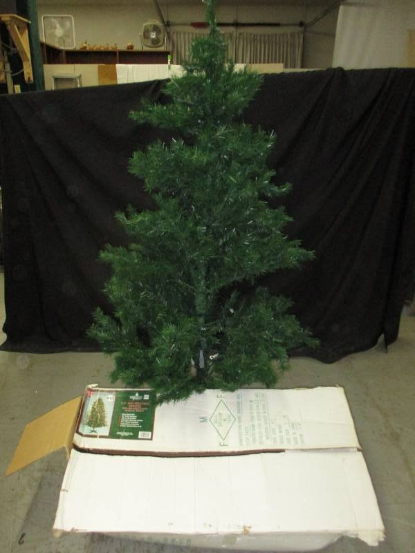 lot 92 image: 6.5 foot western spruce christmas tree