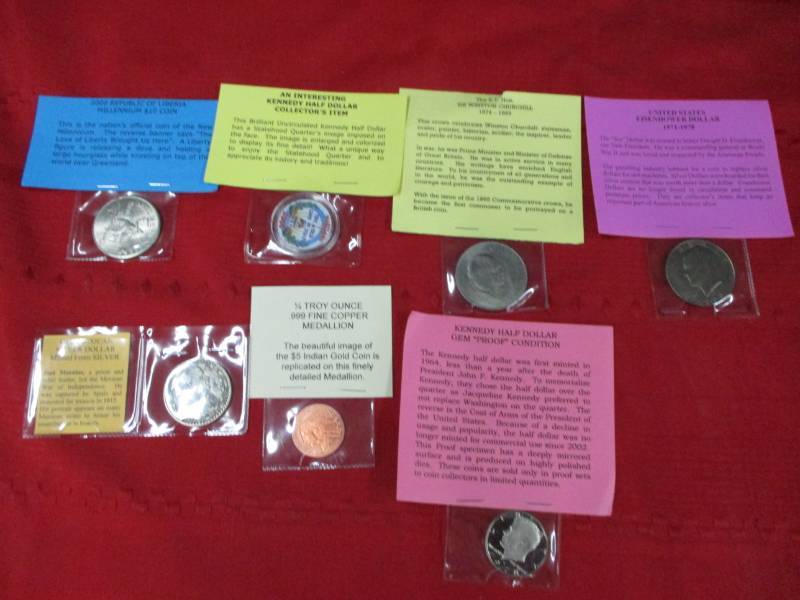 lot 126 image: Collection of Coins and Tokens See Pictures