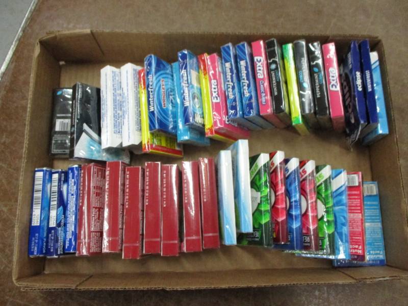 lot 135 image: 40 Packs of various gums