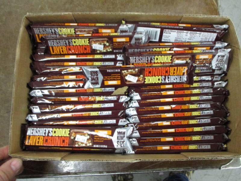 lot 138 image: 40 Various Herseys bars