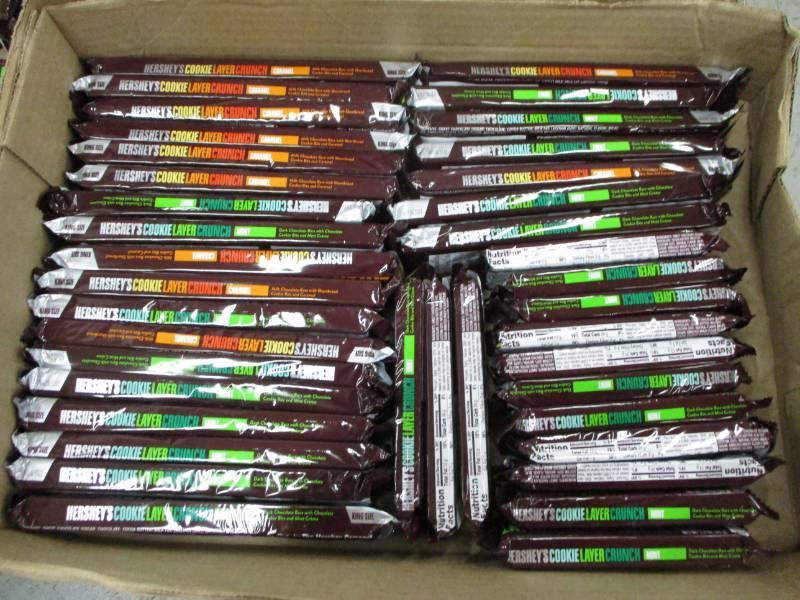 lot 139 image: 40 Various Herseys bars