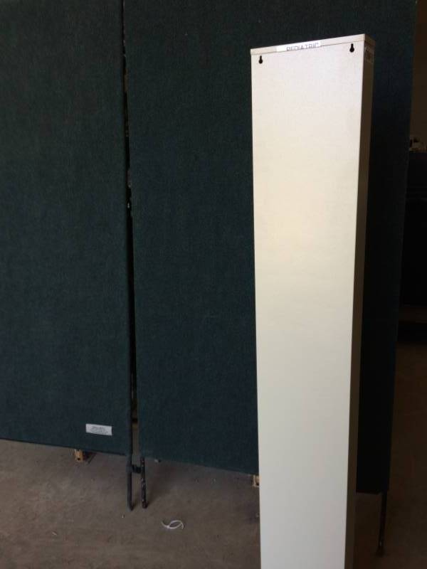 lot 56A image: METAL WALL MOUNT SLOTTED ORGANIZER