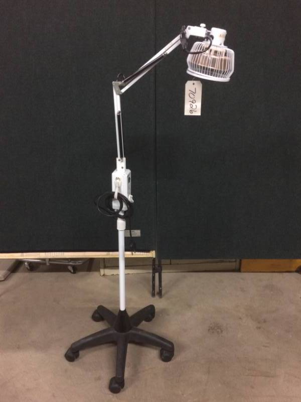 lot 7 image: TDP CQ-27 Infrared Mineral Floor Lamp