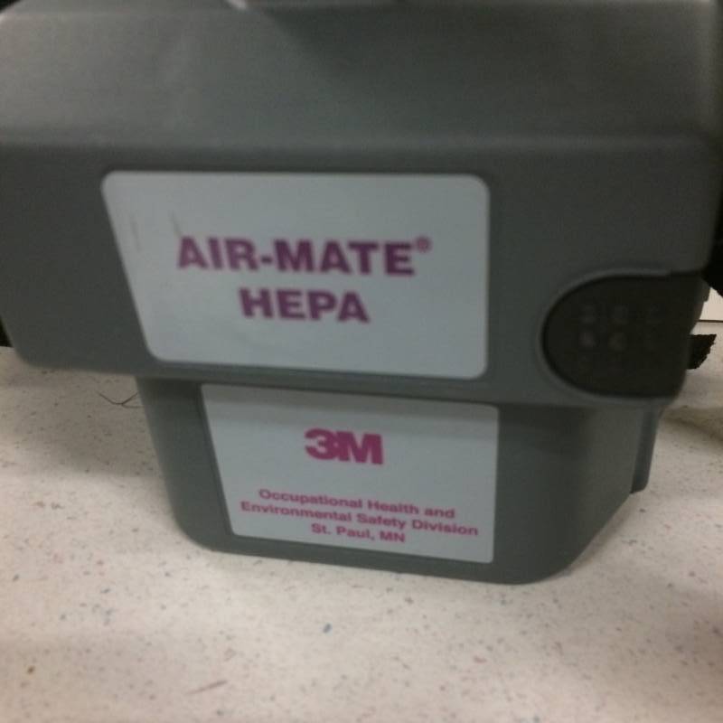 lot 29 image: 3M Air-Mate Belt Mounted High Efficiency Powered Air Purifying Respirator (PAPR)