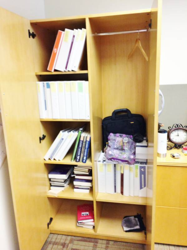 OFS&nbspExecutive Office&nbspTall Wardrobe Cabinet - Like New Condition