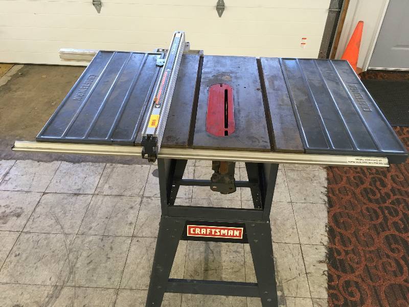 lot 301 image: Craftsmen 10 Table Saw