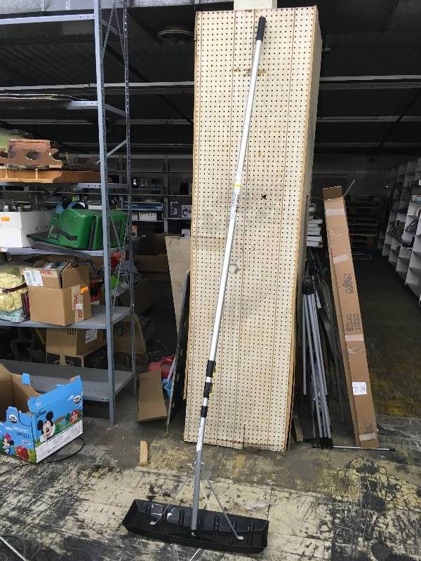 lot 305 image: Titan 26 Snow Rake W Extendable Pole, Retail $19.99