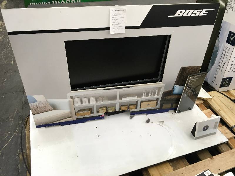 lot 306 image: Bose Solo 10 TV Sound System Pedestal Speaker