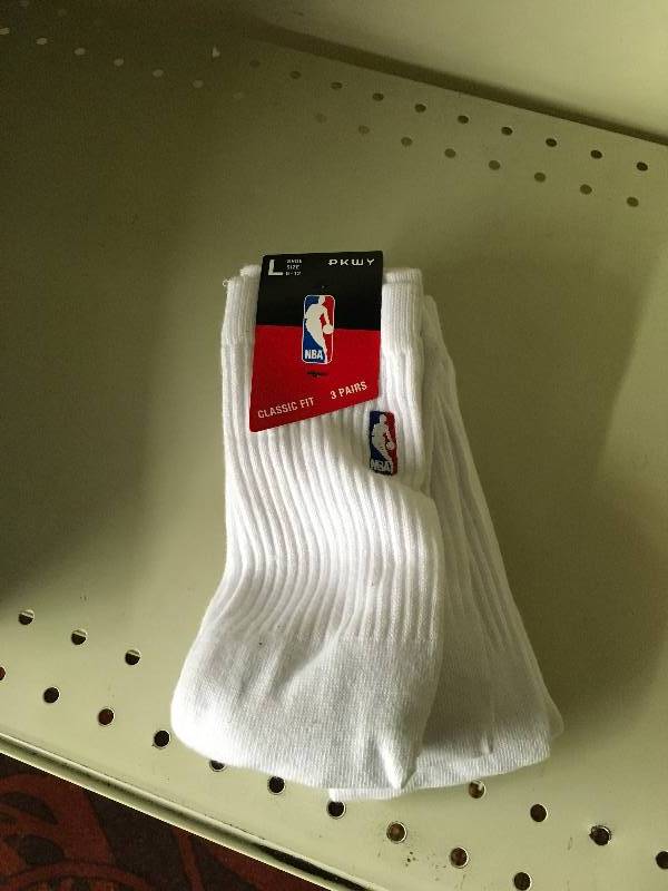lot 354 image: NBA Classic Fit Large Socks