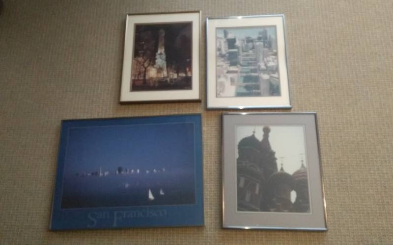 lot 15 image: 4-Scenic Framed Prints 16x18 (2-By Horsch)