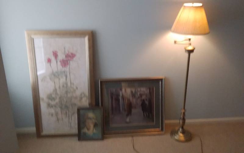 Floor Lamp 60 Inch 3 Framed Prints White Bear Lake