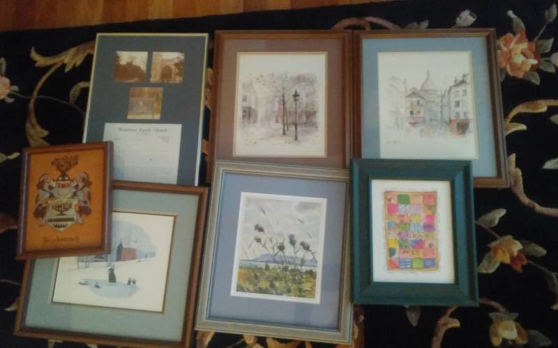 lot 45 image: Lot Of Assorted Framed Art