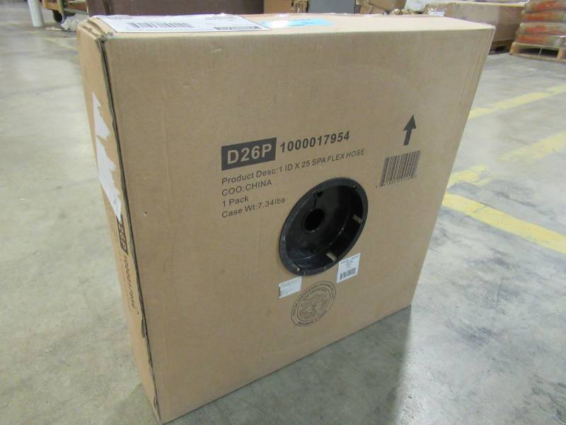 lot 256 image: Everbilt 1 in. I.D. x 25 ft. PVC SPA Flex Hose, Model 1000017954