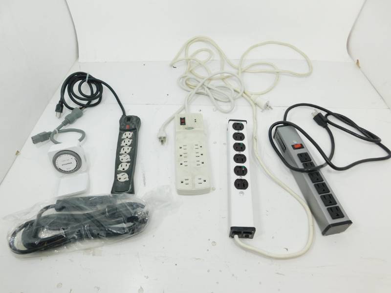 lot 45 image: Five Power Strips,Etc...