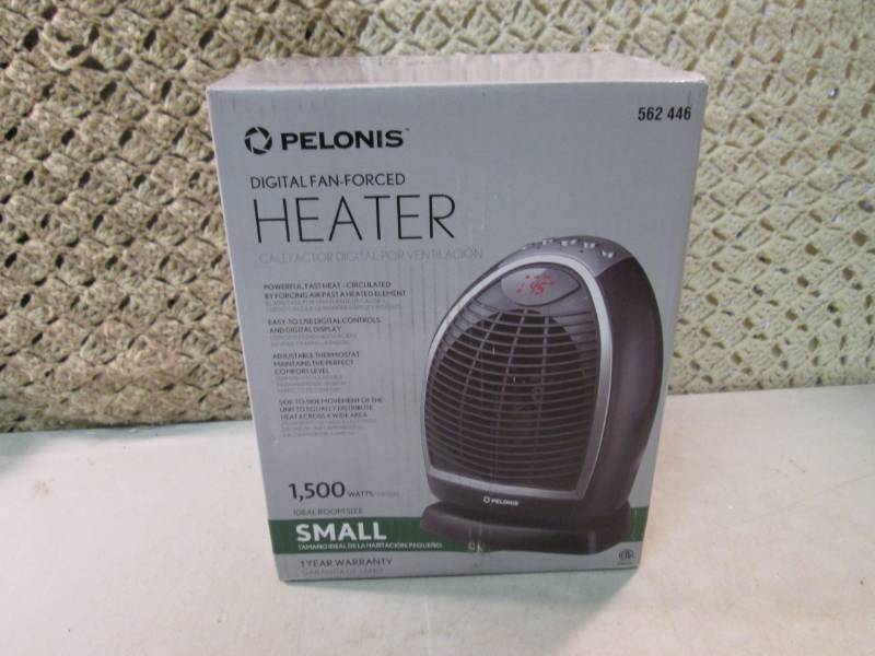Pelonis 1500-Watt Digital Fan Force...