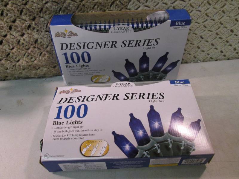 2 Boxes of Brite Star 100 Blue Ligh...