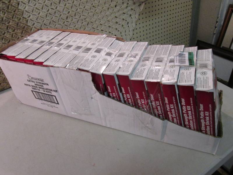 Lot of 17 Frost King Patio Door Ins...
