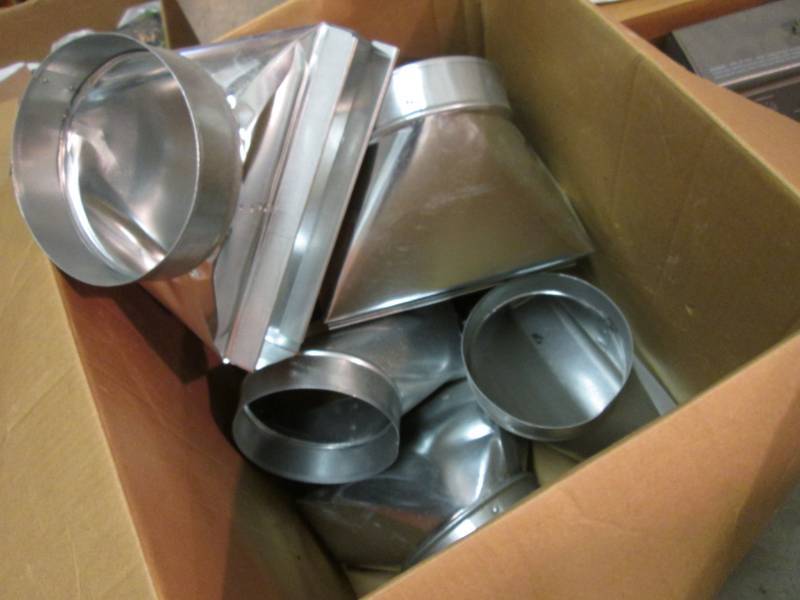 Lot of 6 Heat Duct Vents 7 Vent op...