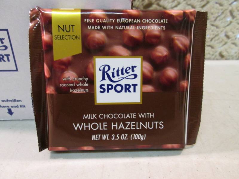 Box of 10 Ritter Sport Milk Chocola...