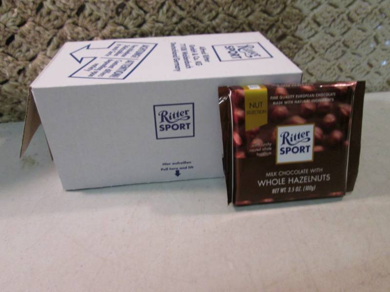 Box of 10 Ritter Sport Milk Chocola...
