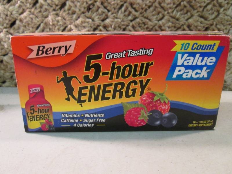 Box of 10 5-Hour Energy Berry Flavo...