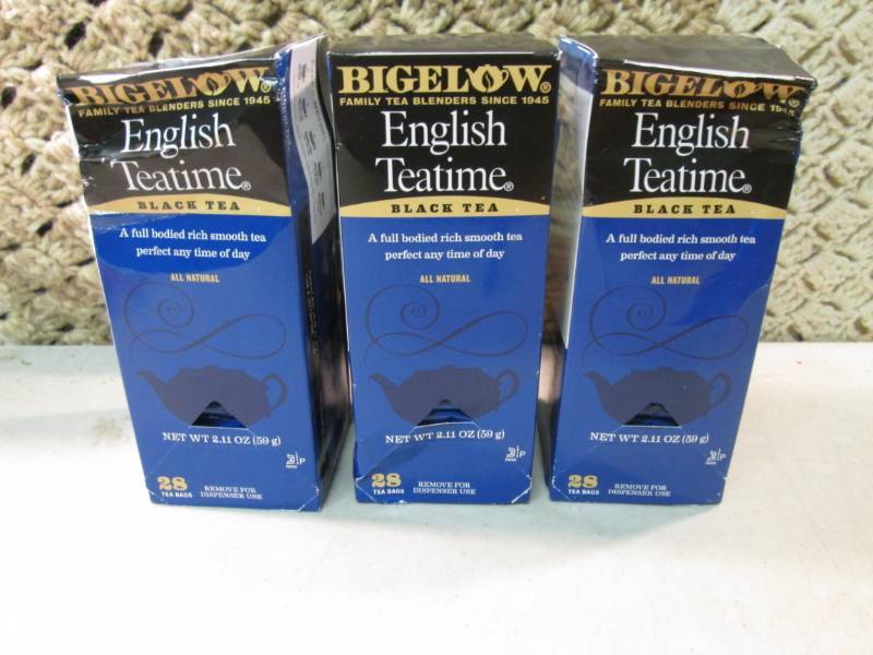 3 Boxes of English Teatime Black Te...