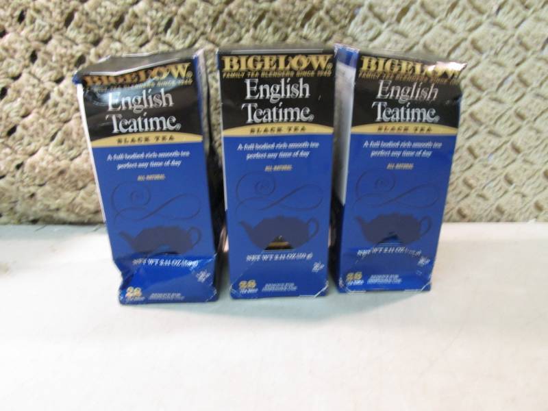 3 Boxes of English Teatime Black Te...