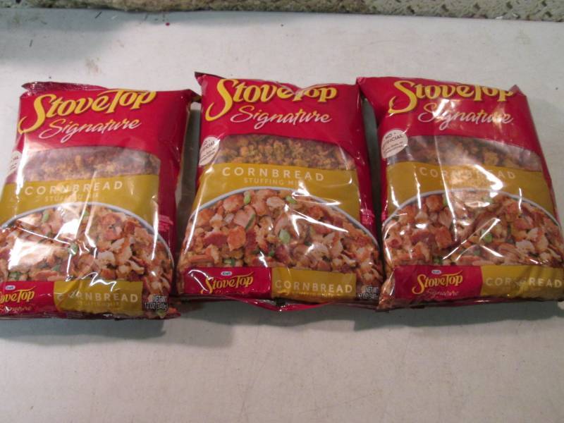 3 Bags of Stove Top Signature Cornb...