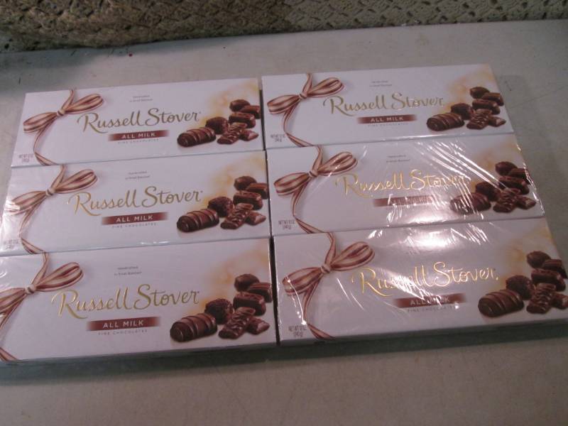 6 Boxes of Russell Stover Fine Choc...